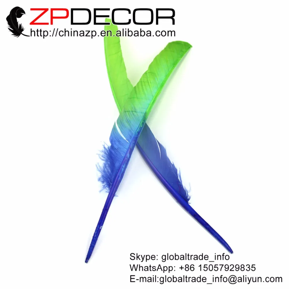 ZPDECOR 50 шт./лот 30-35 см (12-14 дюймов) ручная работа крашеный синий с наконечником Зеленый Турция указатель перо крыло
ZPDECOR 50 шт./лот 30-35 см (12-14 дюймов) ручная работа крашеный синий с наконечником Зеленый Турция указатель перо крыло
