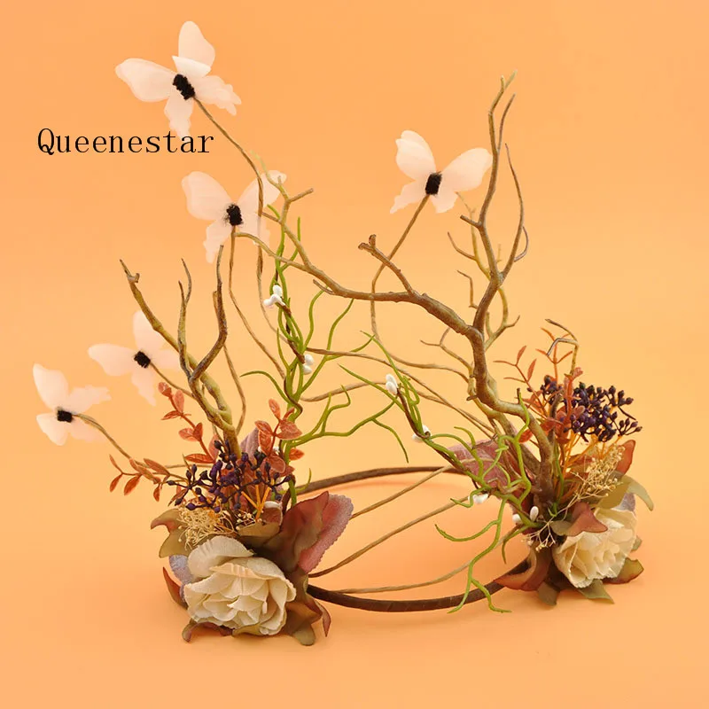 2019 Handmade Forest Flower Headbands Women Wedding Bridemaid Crown Costume Party Hairband Horse Race Floral Hair Accessories
2019 Handmade Forest Flower Headbands Women Wedding Bridemaid Crown Costume Party Hairband Horse Race Floral Hair Accessories