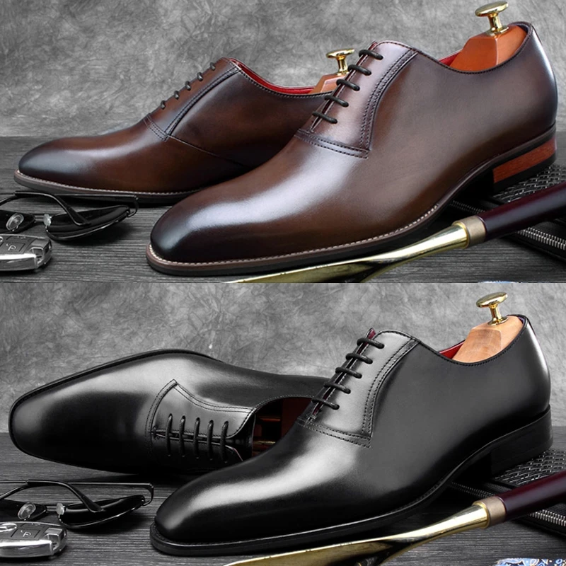 New Arrival Man Formal Dress Wedding Goodyear Shoes Genuine Leather Oxfords Luxury Men's Square Toe Quarter Brogue Flats SS495
New Arrival Man Formal Dress Wedding Goodyear Shoes Genuine Leather Oxfords Luxury Men's Square Toe Quarter Brogue Flats SS495