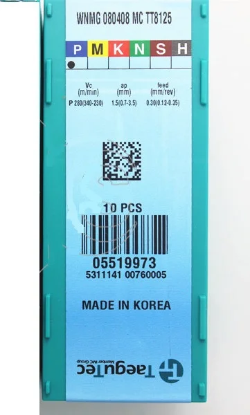 Вставки Taegutec WNMG 080408 MC TT8125, оптовая продажа WNMG080408MC TT8125 для общего поворота стали
Вставки Taegutec WNMG 080408 MC TT8125, оптовая продажа WNMG080408MC TT8125 для общего поворота стали