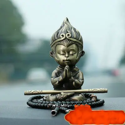 Украшение из чистой меди на семь дней жизни Sun Wukong украшение для салона автомобиля борьба с мудростью победа центр автомобиля консоль обезь...
Украшение из чистой меди на семь дней жизни Sun Wukong украшение для салона автомобиля борьба с мудростью победа центр автомобиля консоль обезь...