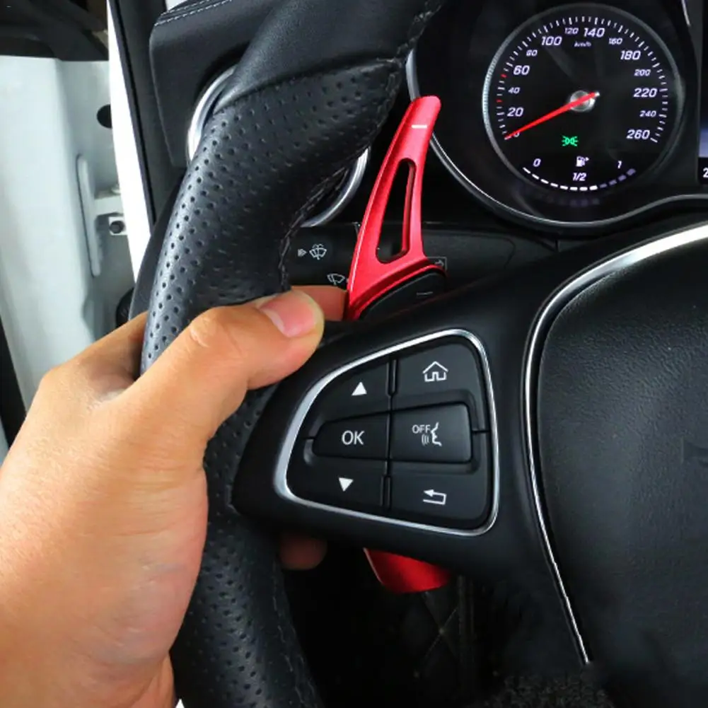 Car Steering Wheel Paddle Shifter Extension Replacement for Mercedes Benz Aluminum-Alloy Shift Paddle Blade Car Accessories
Car Steering Wheel Paddle Shifter Extension Replacement for Mercedes Benz Aluminum-Alloy Shift Paddle Blade Car Accessories