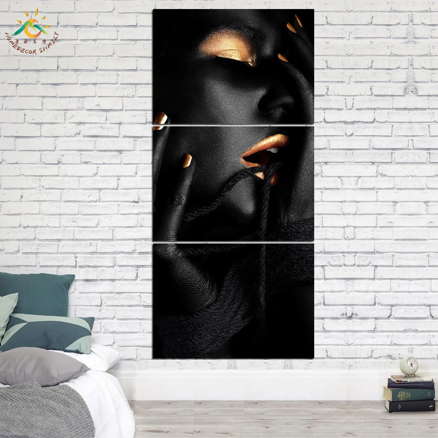 Bundled Helpless Black Girl Picture And Poster Canvas Painting Modern Wall Art Print Pop Art Wall Pictures Artwork 3 Pieces
Bundled Helpless Black Girl Picture And Poster Canvas Painting Modern Wall Art Print Pop Art Wall Pictures Artwork 3 Pieces