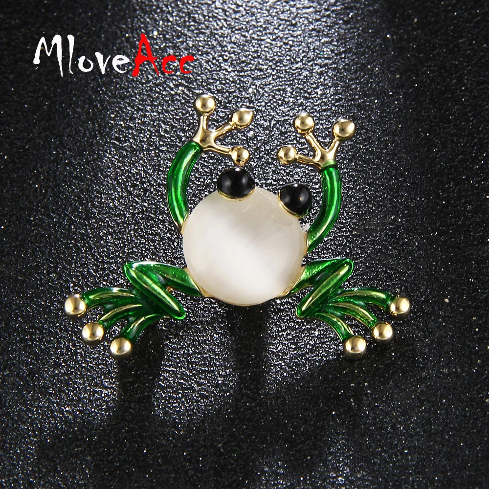MloveAcc Green Enamel Cartoon Frog Brooch for Women Cute Kawaii Frog corsage accessories Brand Rhinestone Brooches
MloveAcc Green Enamel Cartoon Frog Brooch for Women Cute Kawaii Frog corsage accessories Brand Rhinestone Brooches