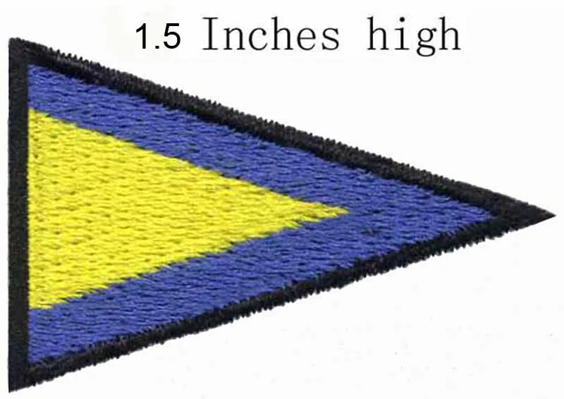 ICS Pennant Repeat One Flag 1.5"high embroidery patch for transfers iron on patch/military patches/cloth patch
ICS Pennant Repeat One Flag 1.5"high embroidery patch for transfers iron on patch/military patches/cloth patch