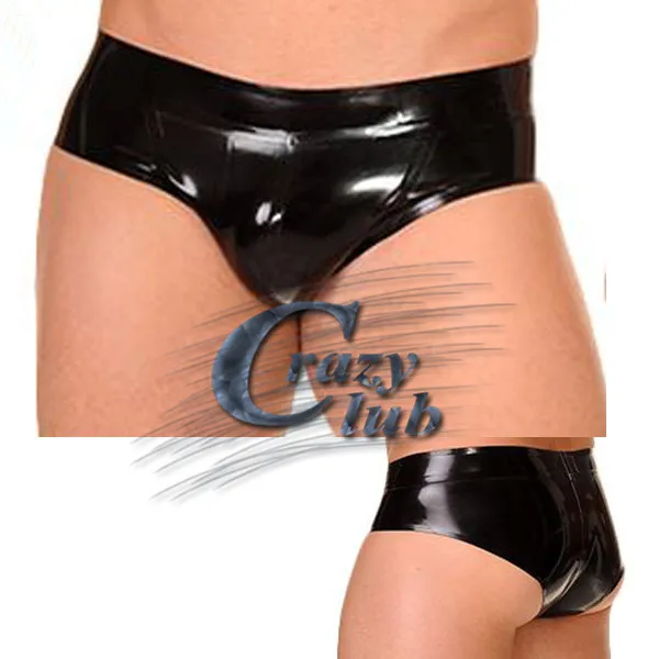 Crazy club_Sexy Men Latex Underwear Fetish Triangle latex solid color men's underwear crotch zipper Free Shipping Fast Delivery
Crazy club_Sexy Men Latex Underwear Fetish Triangle latex solid color men's underwear crotch zipper Free Shipping Fast Delivery