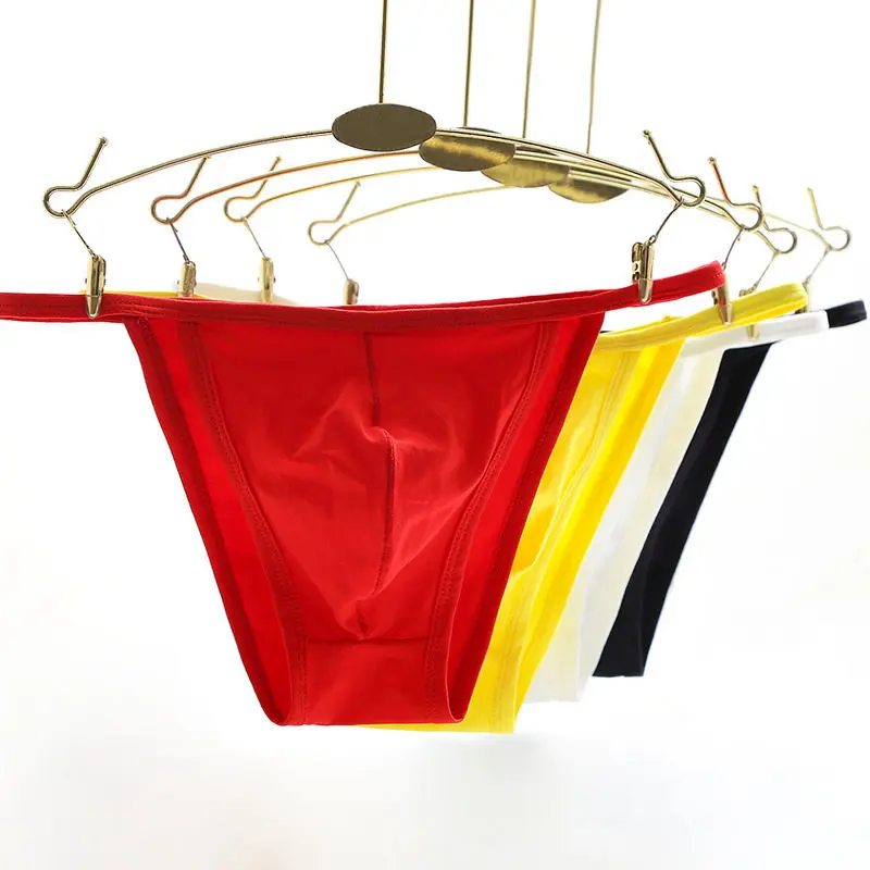 Sexy Men Underwear Briefs 4pcs/lot Solid Lingerie Mini Bikini Thongs Gay Jockstrap Low Waist Cueca Summer Males Panties Knickers
Sexy Men Underwear Briefs 4pcs/lot Solid Lingerie Mini Bikini Thongs Gay Jockstrap Low Waist Cueca Summer Males Panties Knickers