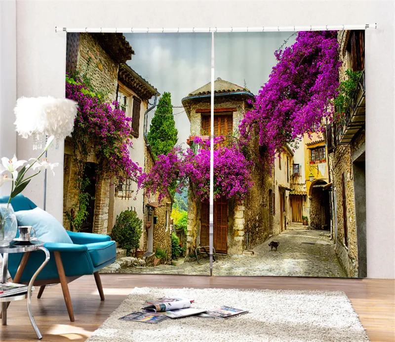 2017 Beautiful streets 3D Blackout Curtains For Living room Bedding room Decor Tapestry Wall Carpet Drapes Cotinas
2017 Beautiful streets 3D Blackout Curtains For Living room Bedding room Decor Tapestry Wall Carpet Drapes Cotinas