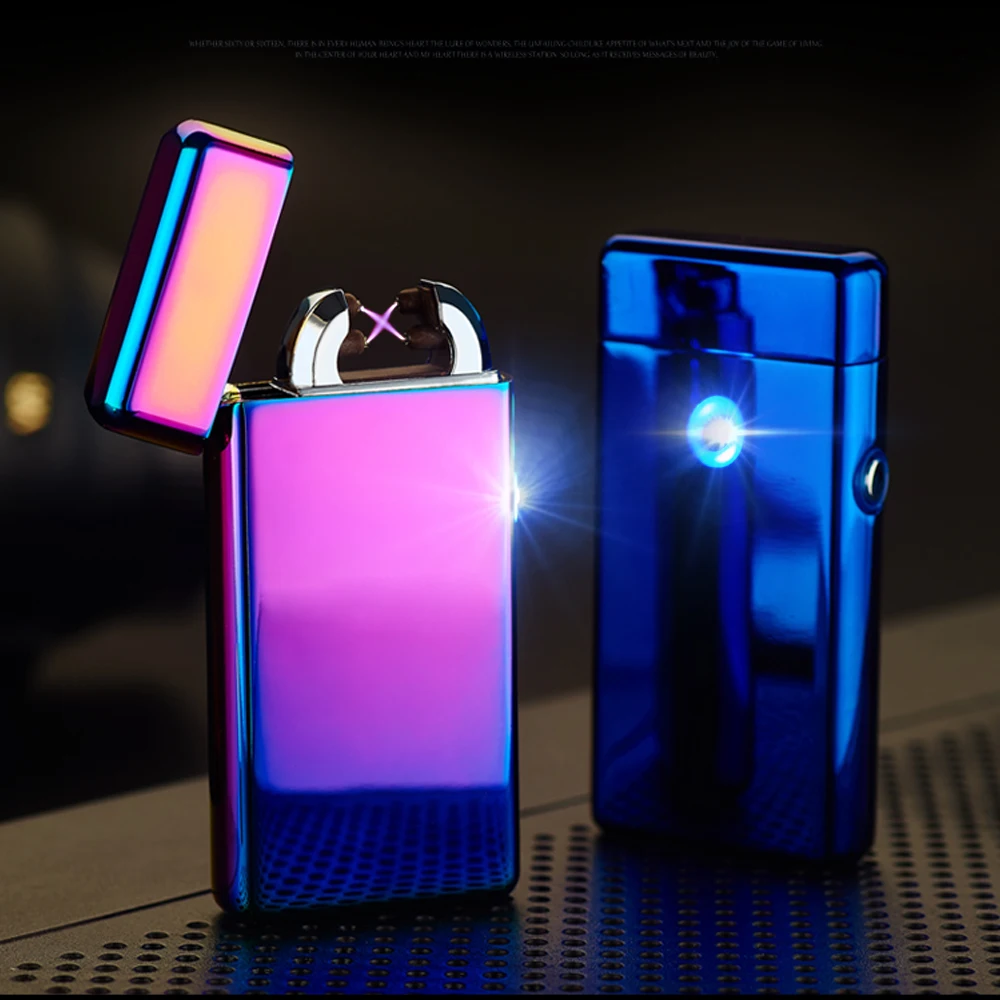 Fashion Arc USB Electronic Rechargeable Flameless Cigarette Lighter Slim Lighter
Fashion Arc USB Electronic Rechargeable Flameless Cigarette Lighter Slim Lighter