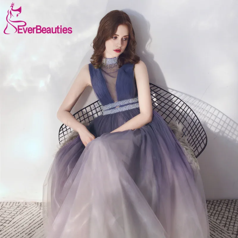 Abendkleider 2020 Purple Evening Dress Long Tulle Robe De Soiree Formal Dress Women Abiye Gece Elbisesi
Abendkleider 2020 Purple Evening Dress Long Tulle Robe De Soiree Formal Dress Women Abiye Gece Elbisesi