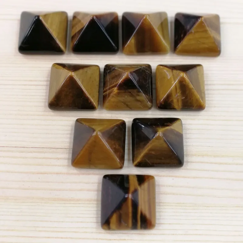 Fashion natural stone beads 14MM good tiger eye square pyramid cab cabochons 50pcs for Jewelry making Earring accessorie No hole
Fashion natural stone beads 14MM good tiger eye square pyramid cab cabochons 50pcs for Jewelry making Earring accessorie No hole