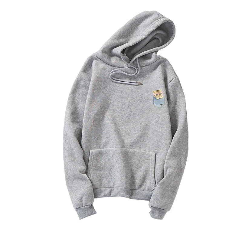 Unisex Hoodies Women Long Sleeve Fleece Hooded Sweatshirt Harajuku Kawaii Cartoon Pocket Cat Printed Tracksuit Casual Streetwear
Unisex Hoodies Women Long Sleeve Fleece Hooded Sweatshirt Harajuku Kawaii Cartoon Pocket Cat Printed Tracksuit Casual Streetwear