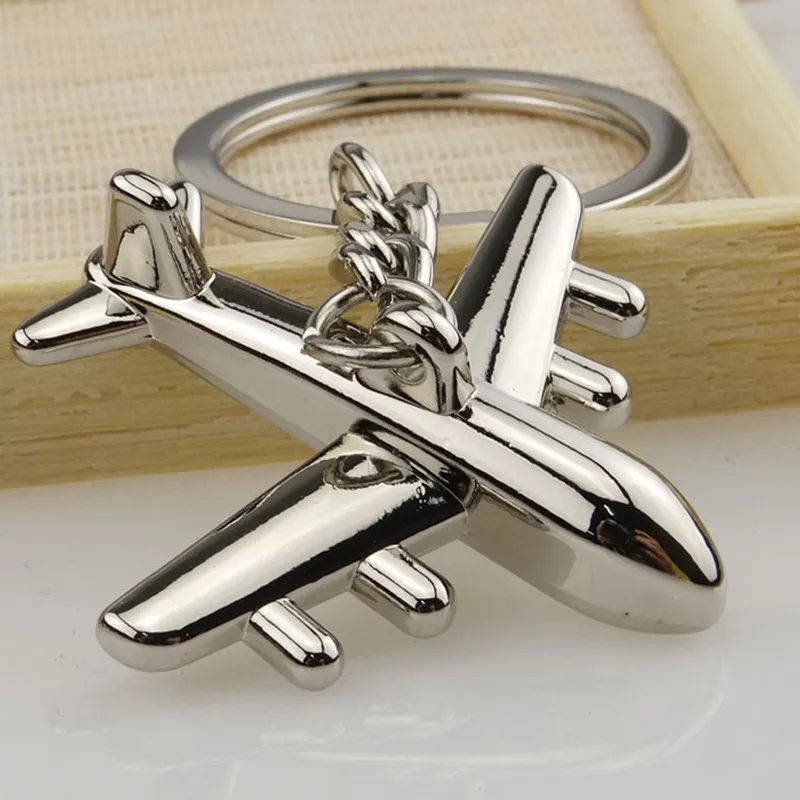 100pcs/lot Polished Zinc Alloy 3D Airplane Model Keychains Metal Plane Keyrings for Gifts
100pcs/lot Polished Zinc Alloy 3D Airplane Model Keychains Metal Plane Keyrings for Gifts