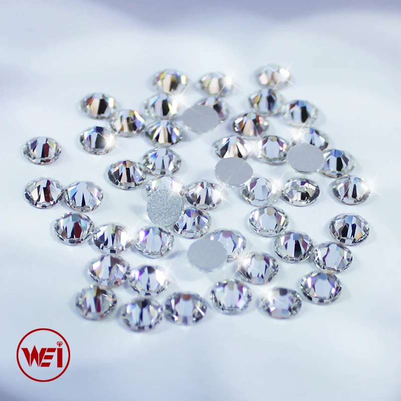 High Quality Flatback Rhinestone Clear Crystal Strass SS3 to SS50 DIY 3D Nail Art Non Hot fix Rhinestones
High Quality Flatback Rhinestone Clear Crystal Strass SS3 to SS50 DIY 3D Nail Art Non Hot fix Rhinestones