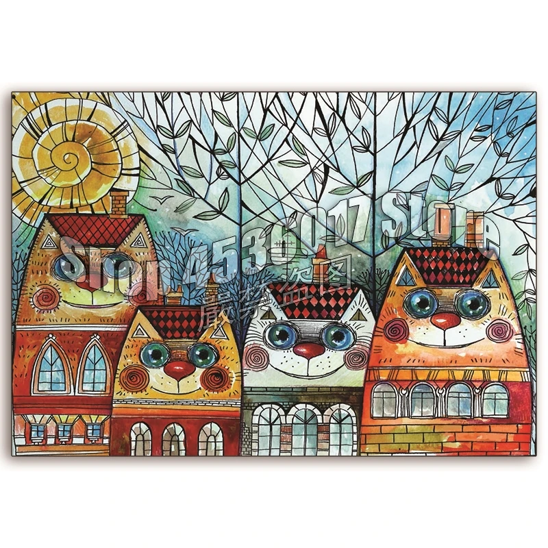Diamond Mosaic Diy diamond painting Cartoon City Cat Art cross stitch full Resin diamond embroidery rhinestone gifts Needlework
Diamond Mosaic Diy diamond painting Cartoon City Cat Art cross stitch full Resin diamond embroidery rhinestone gifts Needlework