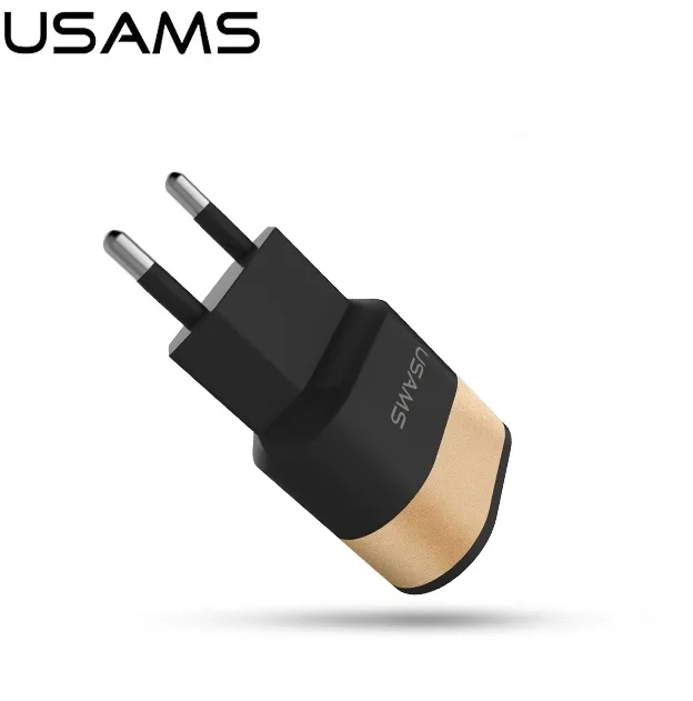 USAMS бренд ЕС стандартный один USB AC настенное зарядное устройство адаптер для
