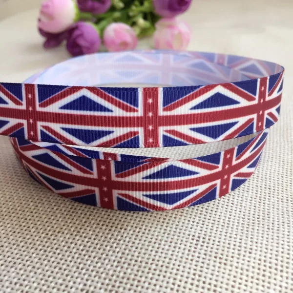 Free Shipping 5/8" 16mm England Flag Ribbon Grosgrain Printed DIY handmade hair accessories accessories
Free Shipping 5/8" 16mm England Flag Ribbon Grosgrain Printed DIY handmade hair accessories accessories
