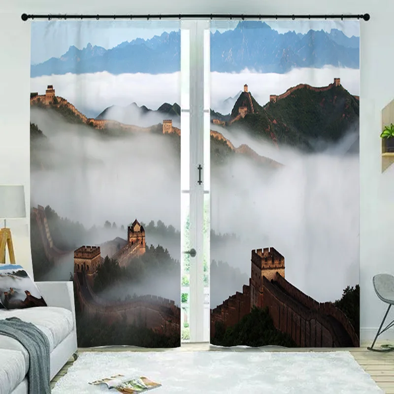 Outdoor Nature Landscape Printing Blackout Living Room or Hotel Drapes Cortians 3D High-precision Shade Curtain
Outdoor Nature Landscape Printing Blackout Living Room or Hotel Drapes Cortians 3D High-precision Shade Curtain