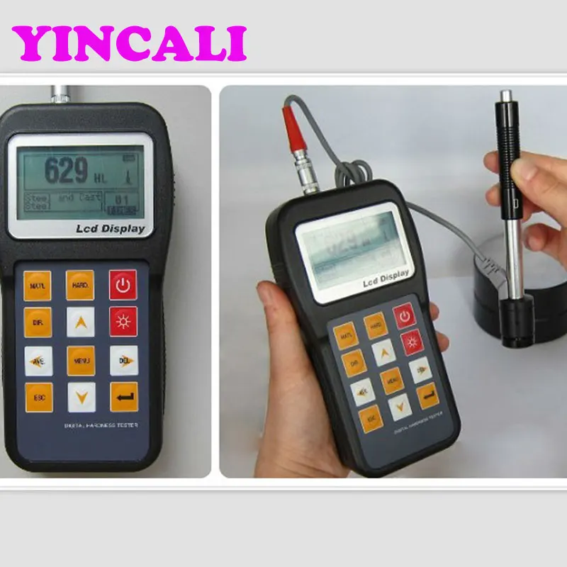 Portable Hardness Tester Meter KH180 Measuring Direction 360 degree Large memory could store 600 groups Hardness Gauge
Portable Hardness Tester Meter KH180 Measuring Direction 360 degree Large memory could store 600 groups Hardness Gauge