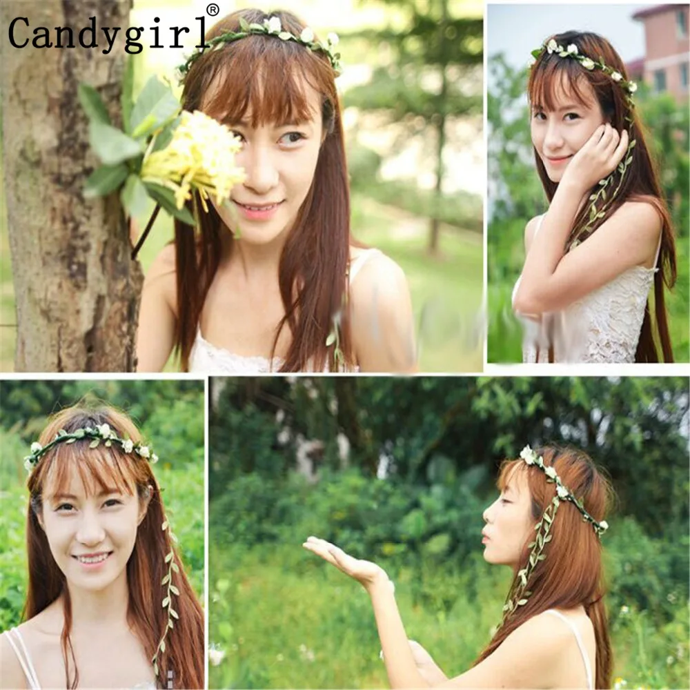 8pcs Wedding Headdress Vines Manual Flower Garlands Headband Party Floral Crown Headwear Floral Headpieces Brides Hair Wreath
8pcs Wedding Headdress Vines Manual Flower Garlands Headband Party Floral Crown Headwear Floral Headpieces Brides Hair Wreath