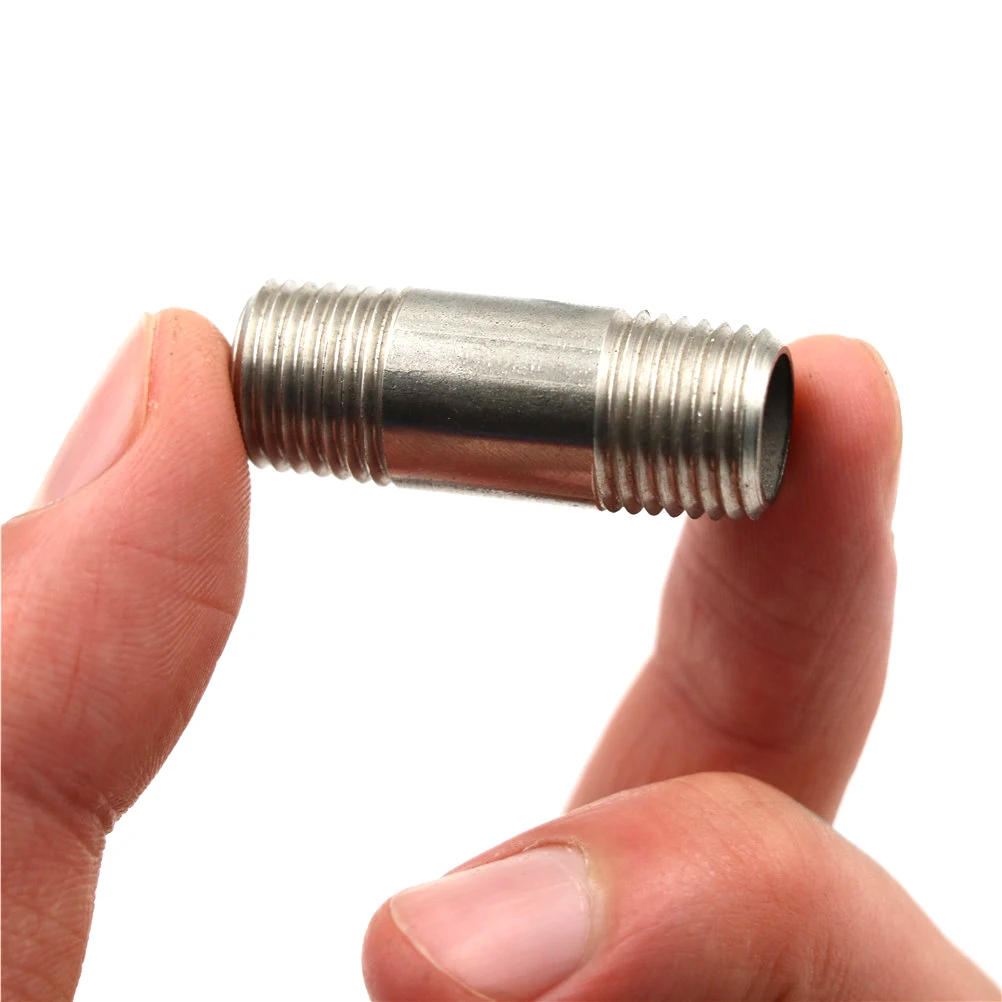 1Pcs Hex Nipple1/4" Male x 1/4" Male 304 Stainless Steel BSPP Threaded Pipe Fitting
1Pcs Hex Nipple1/4" Male x 1/4" Male 304 Stainless Steel BSPP Threaded Pipe Fitting