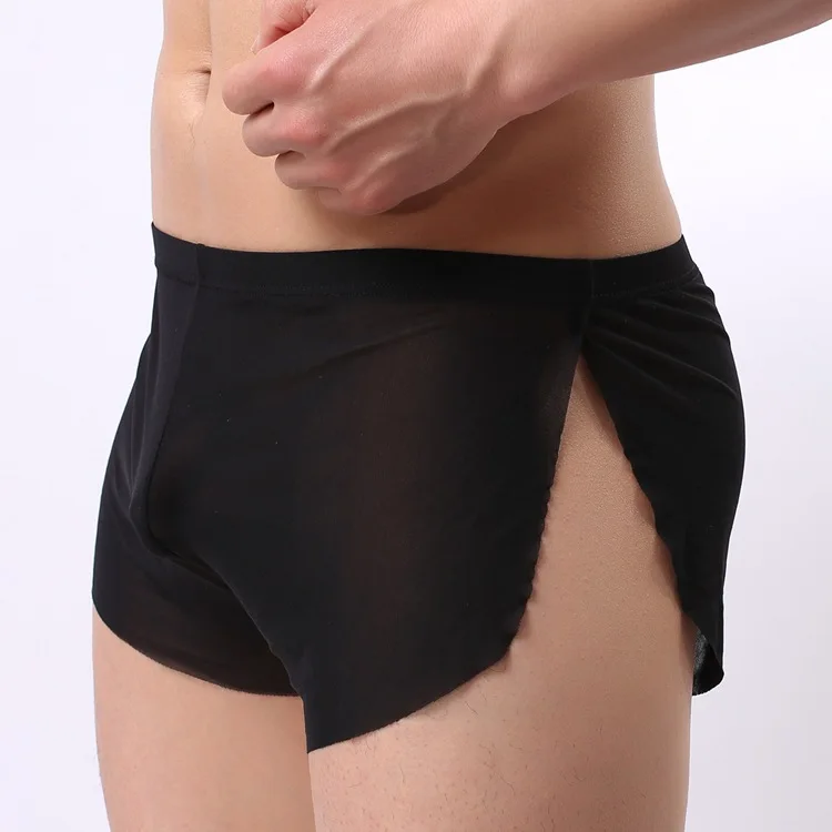Sexy Men Underwear Boxer Shorts Ultra-thin Mesh Panties For Man Solid Low Waist U Convex Pouch Underpants Cueca M-XXL
Sexy Men Underwear Boxer Shorts Ultra-thin Mesh Panties For Man Solid Low Waist U Convex Pouch Underpants Cueca M-XXL
