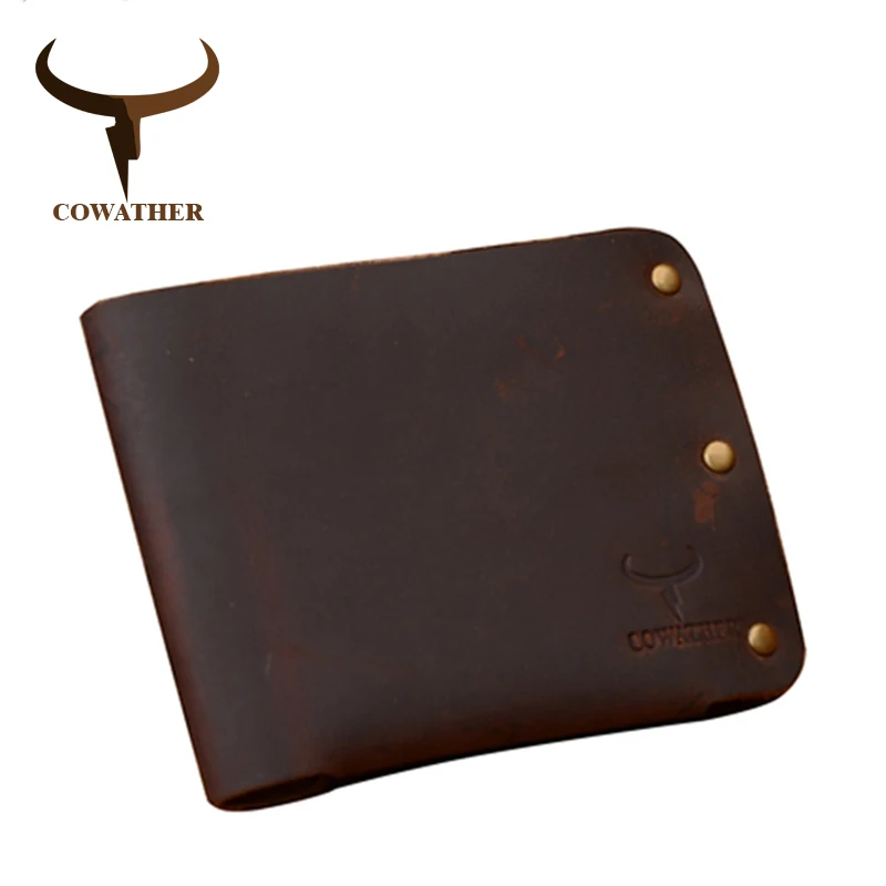 COWATHER newest 100% cow genuine leather men wallets Crazy horse leather purse dollor price carteira masculina 123 free shipping
COWATHER newest 100% cow genuine leather men wallets Crazy horse leather purse dollor price carteira masculina 123 free shipping
