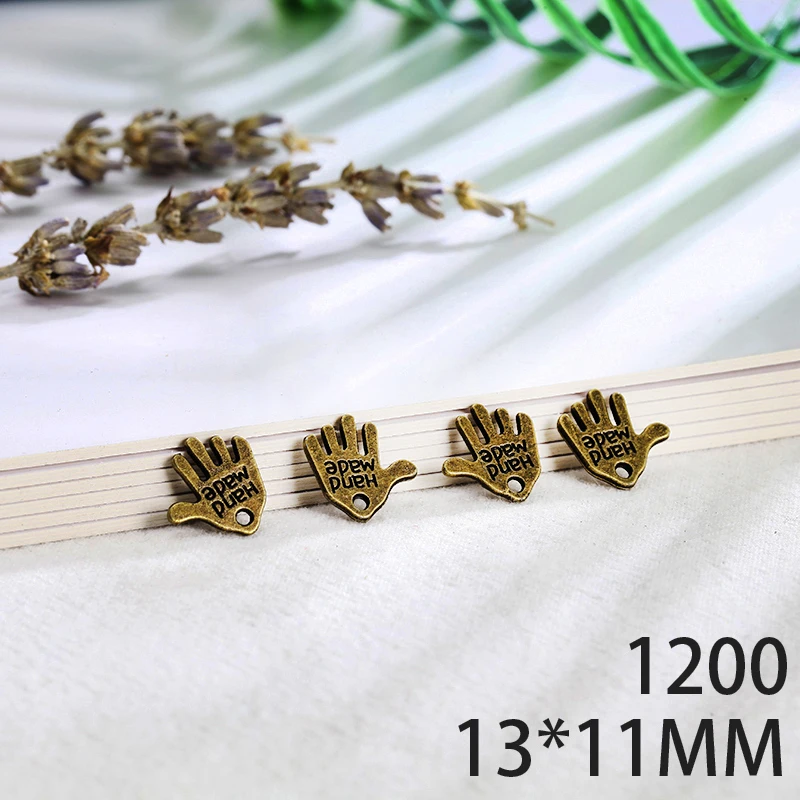 13*11mm 30pcs Hand Alloy Pendant For Diy Jewelry Making 2 Colors Antique Silver Antique Bronze No.1200
13*11mm 30pcs Hand Alloy Pendant For Diy Jewelry Making 2 Colors Antique Silver Antique Bronze No.1200