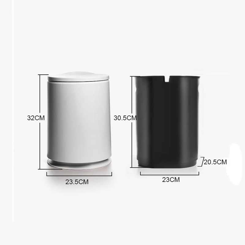 Japanese Style Pressing Type Round Trash Can Plastic Flip Cover Double-Layer Waste Bins Standing Household Cleaning Tools
Japanese Style Pressing Type Round Trash Can Plastic Flip Cover Double-Layer Waste Bins Standing Household Cleaning Tools