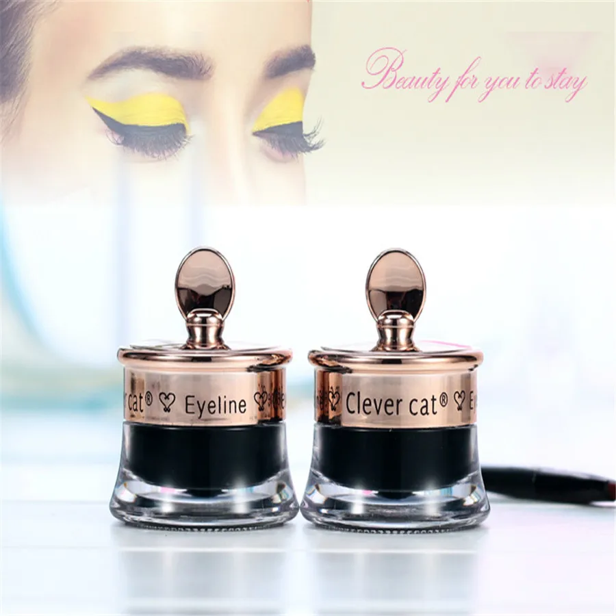 Hot Beauty Waterproof Cool Black Eye Liner Gel Cream Makeup Cosmetic Eyeliner + Brush
Hot Beauty Waterproof Cool Black Eye Liner Gel Cream Makeup Cosmetic Eyeliner + Brush
