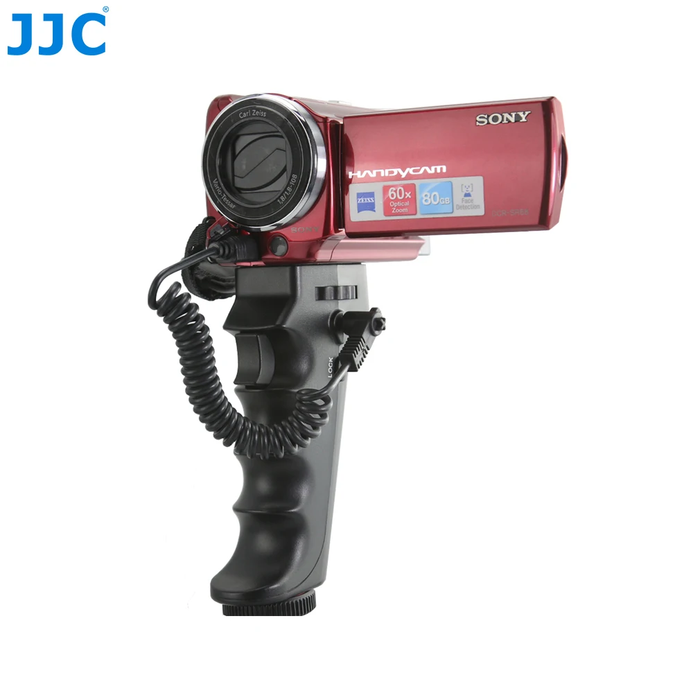 JJC Camera DV Handle Pistol Grip Shutter Release Stand for SONY Camcorder with A/V R or LANC port and BMPCC HDR-CX190/HDR-CX200
JJC Camera DV Handle Pistol Grip Shutter Release Stand for SONY Camcorder with A/V R or LANC port and BMPCC HDR-CX190/HDR-CX200
