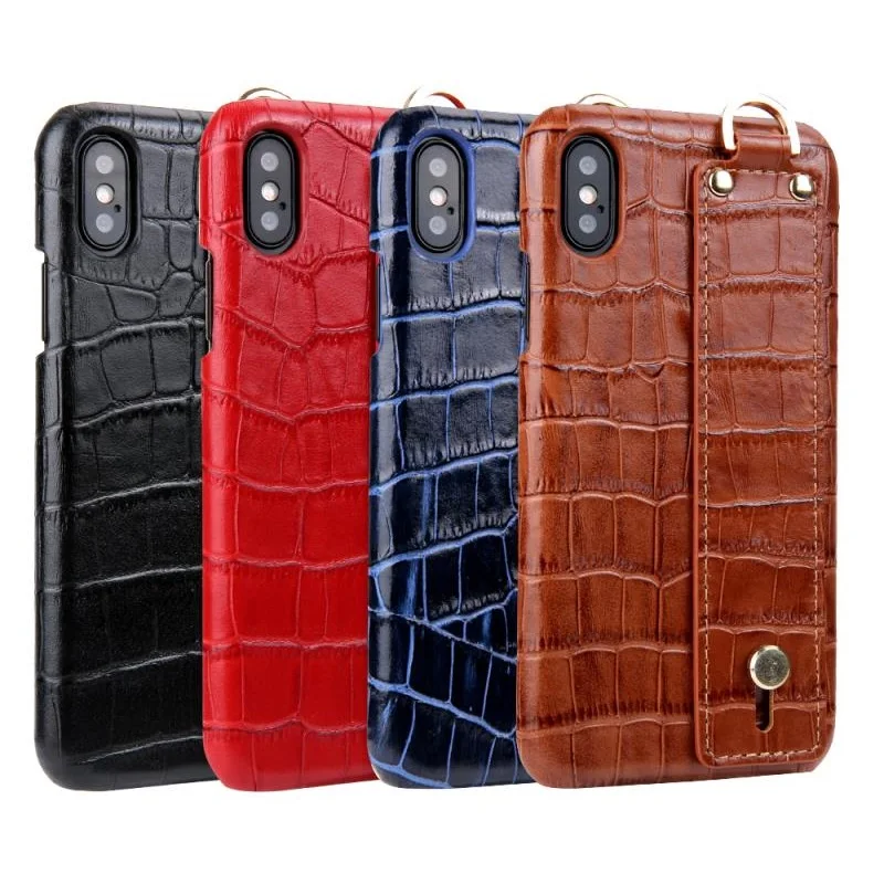 Genuine Leather Hand Strap Holder Thin Case For iPhone X XS Max XR 10 Phone Luxury Cute Crocodile Ultra Slim Hard Cover Solque
Genuine Leather Hand Strap Holder Thin Case For iPhone X XS Max XR 10 Phone Luxury Cute Crocodile Ultra Slim Hard Cover Solque