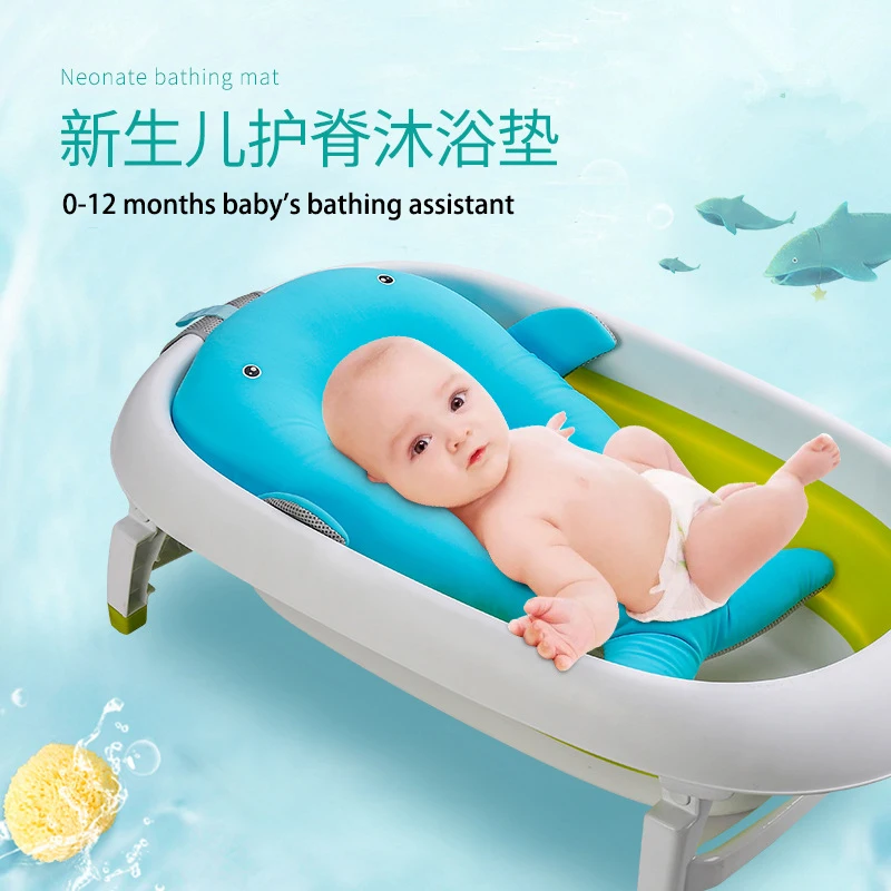 Baby Shower Bath Tub Pad Non-Slip Bathtub Mat Newborn Safety Support Cushion Foldable Soft Pillow Bath Seat Dropshipping
Baby Shower Bath Tub Pad Non-Slip Bathtub Mat Newborn Safety Support Cushion Foldable Soft Pillow Bath Seat Dropshipping