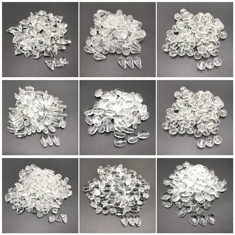 Hot Selling 30-100 transparent white round drop geometry acrylic beads For Jewelry Making Accessories DIY Bracelet necklace
Hot Selling 30-100 transparent white round drop geometry acrylic beads For Jewelry Making Accessories DIY Bracelet necklace