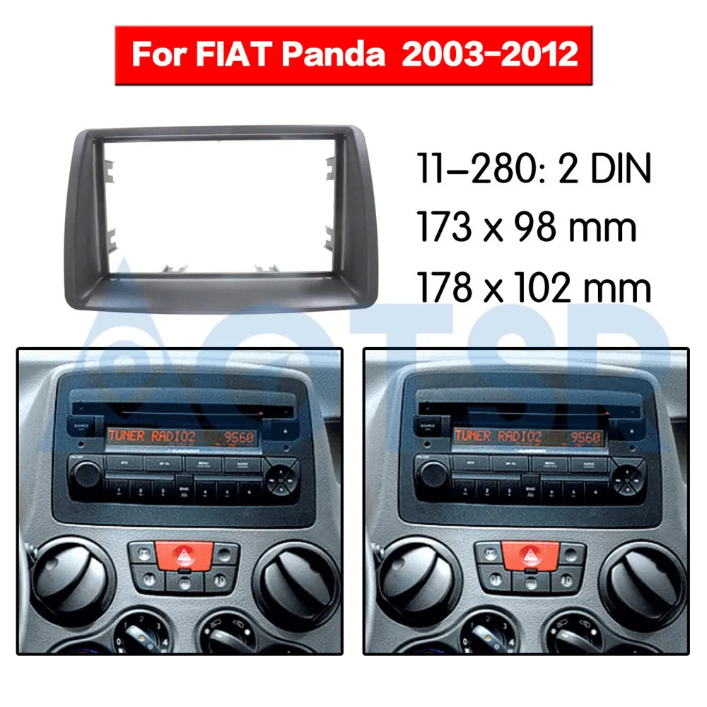 2 din радиоприемник для FIAT Panda (169) 2003-2012, монтажный комплект для монтажа звуковой панели, рамка-адаптер, радио, стерео, DVD, CD, ABS
2 din радиоприемник для FIAT Panda (169) 2003-2012, монтажный комплект для монтажа звуковой панели, рамка-адаптер, радио, стерео, DVD, CD, ABS