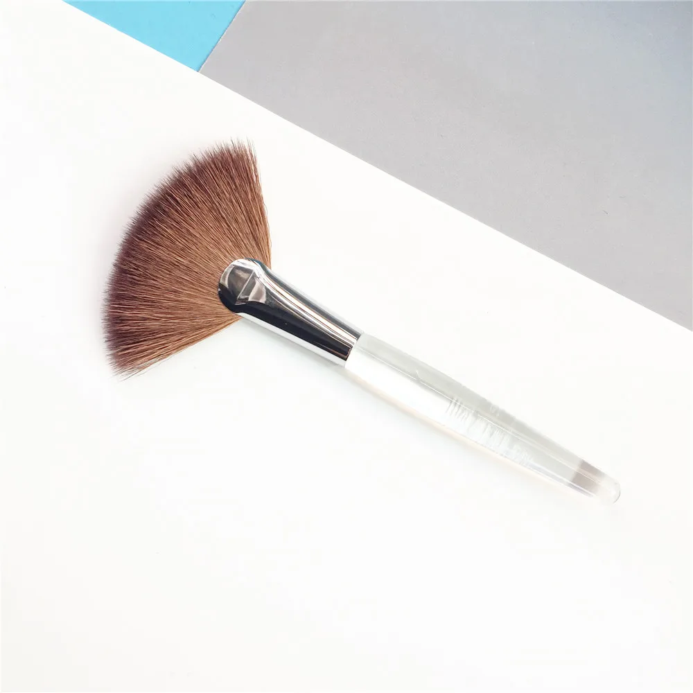 TME Makeup Brush 62 Fan Powder Cosmetic Brush - Finishing Setting Highlighting Brush
TME Makeup Brush 62 Fan Powder Cosmetic Brush - Finishing Setting Highlighting Brush