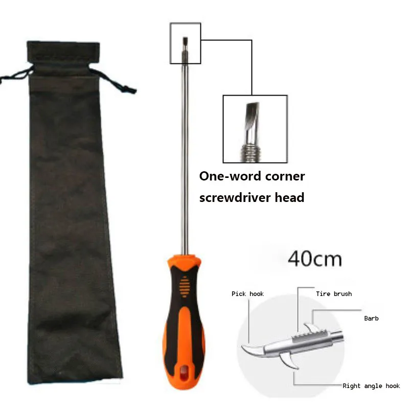 40CM Car Tire Cleaning Hook Multifunctional Stone Cleaning Groove Broken Stone Remover Slot Stones Cleaner Tool Car Repair Tools
40CM Car Tire Cleaning Hook Multifunctional Stone Cleaning Groove Broken Stone Remover Slot Stones Cleaner Tool Car Repair Tools