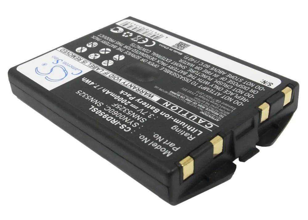 Wholesale Satellite Phone Battery For IRIDIUM 9500,9505 (P/N For IRIDIUM SNN5325 SNN5325F SYN0060C) Free Shipping
Wholesale Satellite Phone Battery For IRIDIUM 9500,9505 (P/N For IRIDIUM SNN5325 SNN5325F SYN0060C) Free Shipping