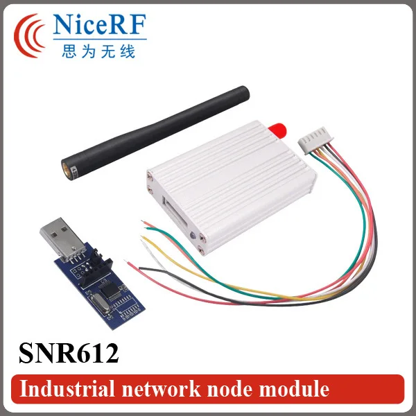 2pcs/pack 433MHz RS232 Interface 100mW Si4432 Industrial Network Node Module SNR612
2pcs/pack 433MHz RS232 Interface 100mW Si4432 Industrial Network Node Module SNR612