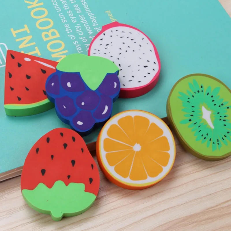 1pcs Cute Simulation Fruit Eraser Fashion Novel Korea Creative School Stationery For Kids Great Gift Practical Pencil Erasers
1pcs Cute Simulation Fruit Eraser Fashion Novel Korea Creative School Stationery For Kids Great Gift Practical Pencil Erasers