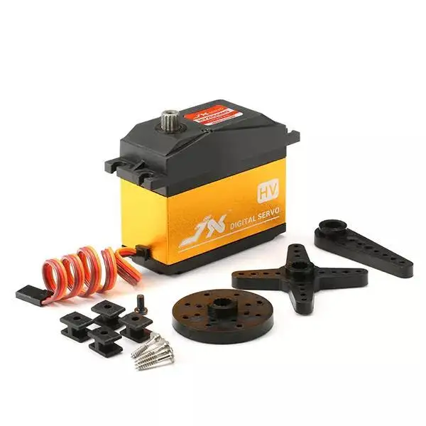 LeadingStar JX Servo PDI-HV2060MG 60 кг высокий крутящий момент 180, jis стандарт степени обработки цифровой сервопривод для модели RC
LeadingStar JX Servo PDI-HV2060MG 60 кг высокий крутящий момент 180, jis стандарт степени обработки цифровой сервопривод для модели RC