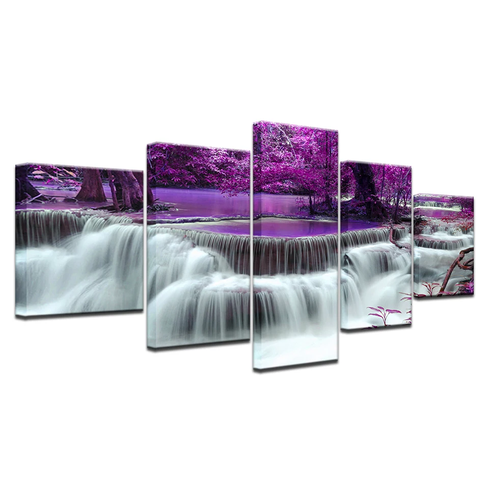 5 Panel Wall Pictures for Living Room Art Waterfall Canvas Painting Modular Picture Posters and Prints Cuadros Paintings Artwork
5 Panel Wall Pictures for Living Room Art Waterfall Canvas Painting Modular Picture Posters and Prints Cuadros Paintings Artwork