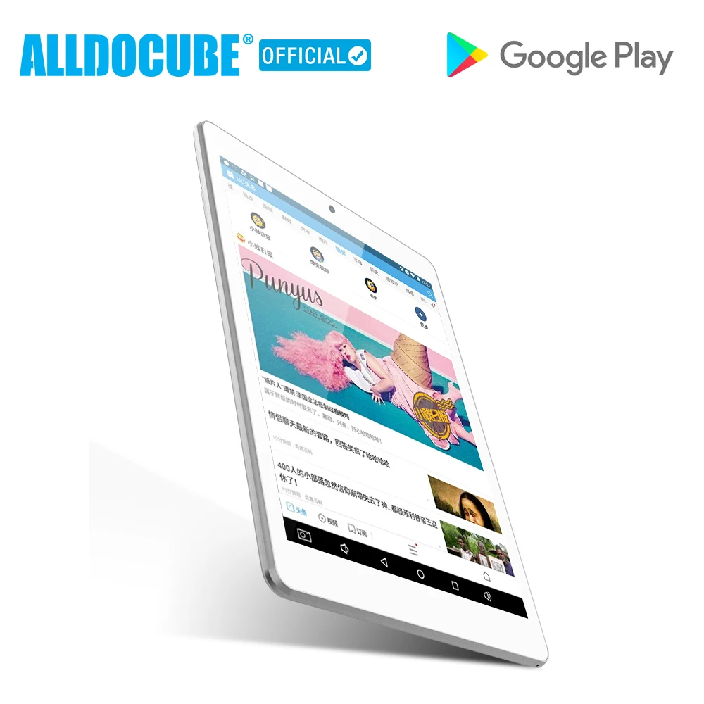 ALLDOCUBE iplay8 7 85 дюмов МТК MT8163 четырехъядерный 1024*768 ips Android6.0 1 Гб 16 планшетный ПК