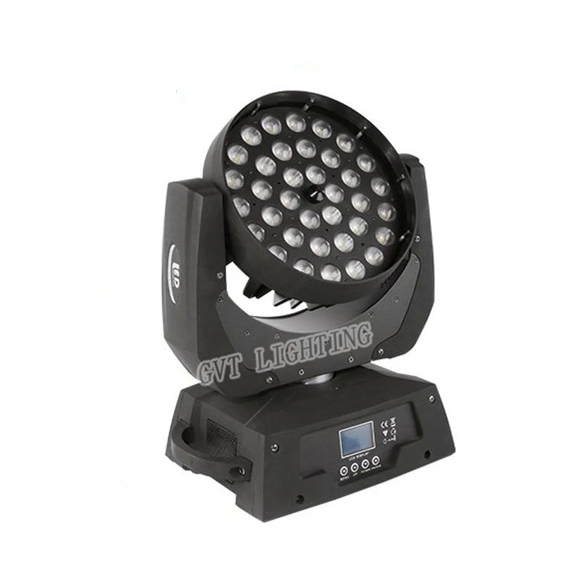 LED Moving Head Wash Zoom Light 36x12W RGBW 4в1/Quad source цветные DMX Stage Heads Lighting | Лампы и освещение