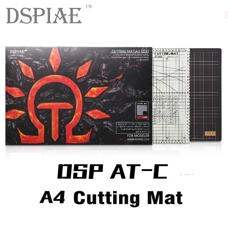 DSPIAE AT-CA4 Double-sided Black And White Color Environmental Protection Material A4 Cutting Mat Model Hobby Accessory Tools
DSPIAE AT-CA4 Double-sided Black And White Color Environmental Protection Material A4 Cutting Mat Model Hobby Accessory Tools