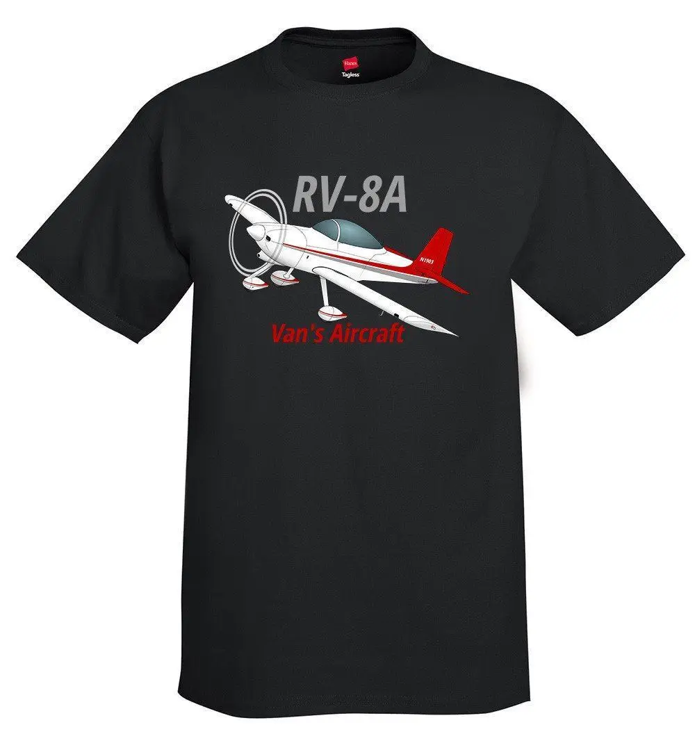 100% Cotton Print Mens Summer O-Neck Aircraft RV-8A Airplane T-Shirt - Personalized Tee Shirt
100% Cotton Print Mens Summer O-Neck Aircraft RV-8A Airplane T-Shirt - Personalized Tee Shirt