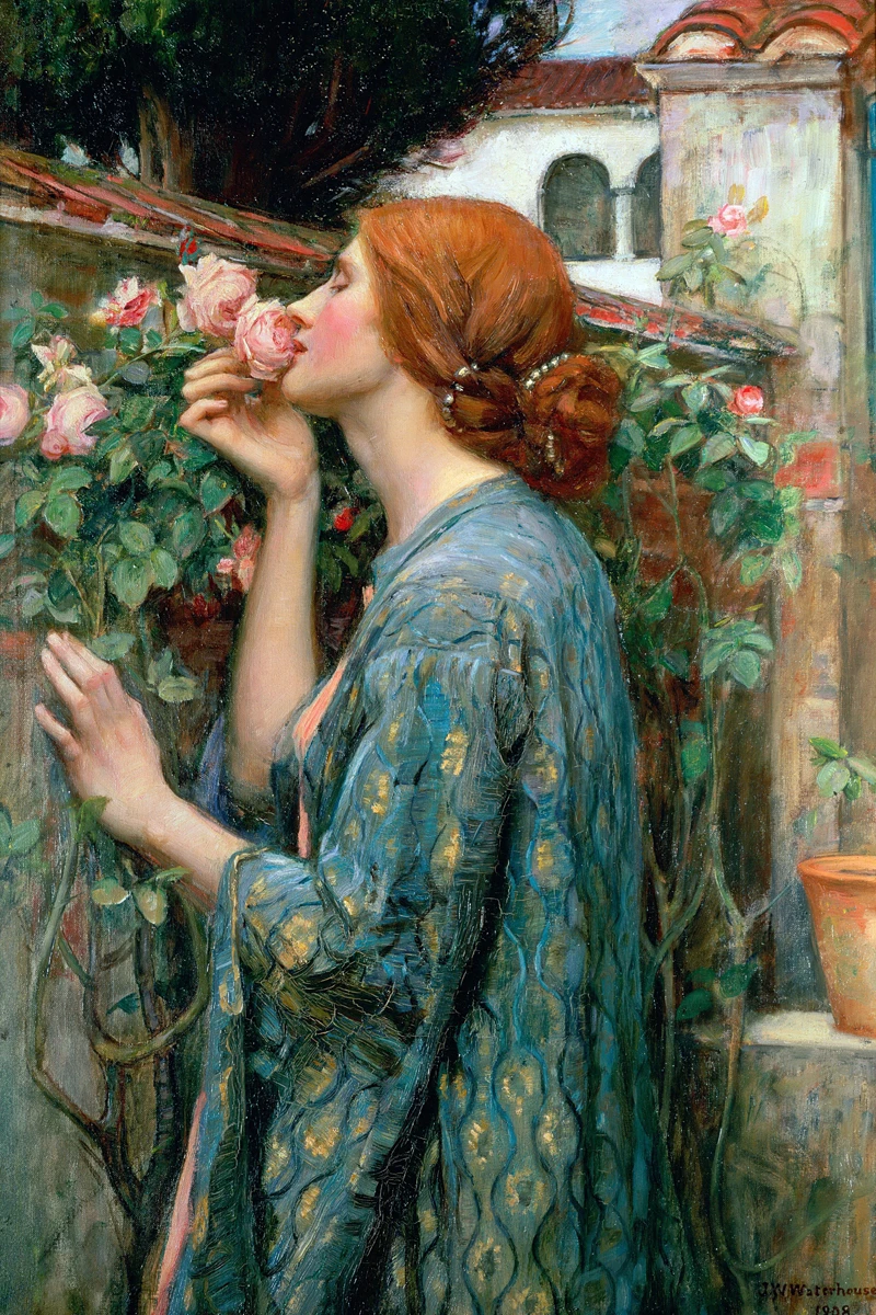 Neo Classical figurative painting canvas portrait poster beauty picture giant picture home decor The Soul of the Rose, 1908
Neo Classical figurative painting canvas portrait poster beauty picture giant picture home decor The Soul of the Rose, 1908