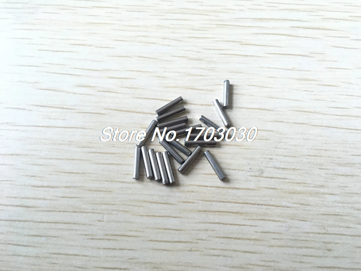 

20pcs Silver Tone Stainless Steel 20 x 2mm Round Rod Axle for Boat Toys