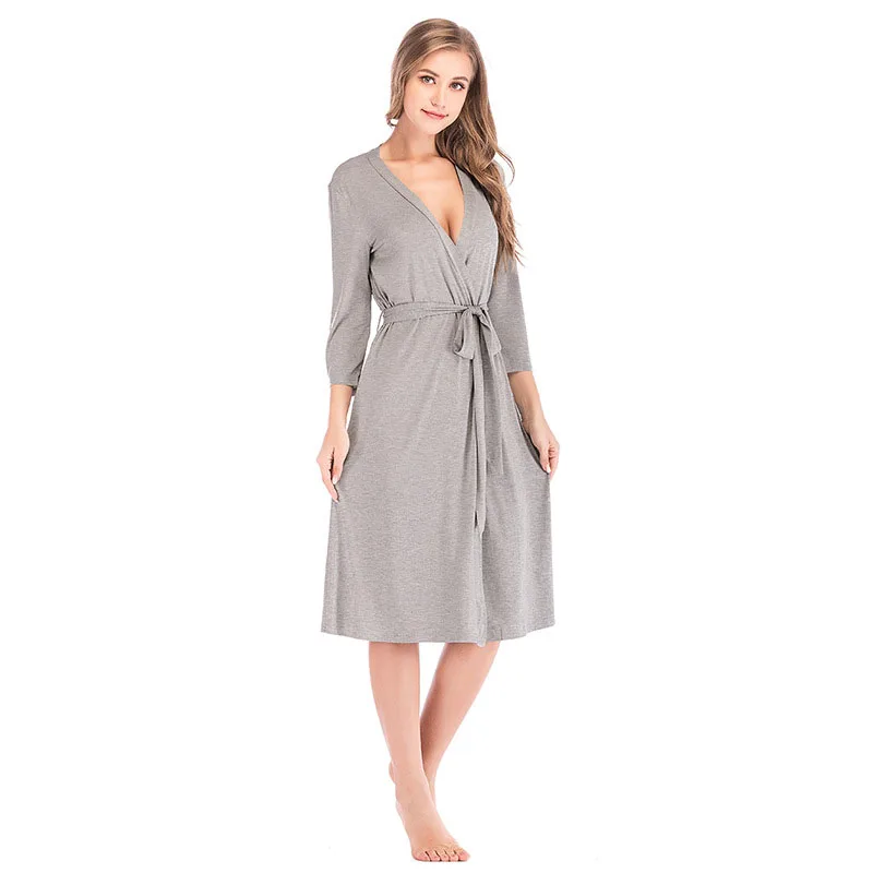 Sanderala Autumn Winter Women Cotton Modal Maternity Pregnancy Labor Robe Delivery Nursing Pajama Nightgown Breastfeeding S-XXL
Sanderala Autumn Winter Women Cotton Modal Maternity Pregnancy Labor Robe Delivery Nursing Pajama Nightgown Breastfeeding S-XXL
