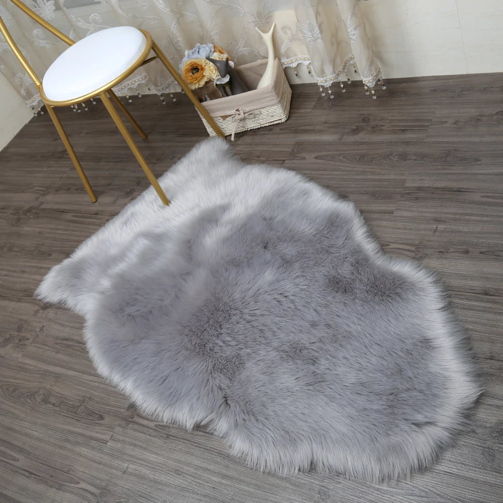 Soft Faux Sheepskin Rug Mat Carpet Pad Anti-Slip Chair Sofa Cover For Bedroom Home Decor Rugs for Bedroom Faux Fur Rug
Soft Faux Sheepskin Rug Mat Carpet Pad Anti-Slip Chair Sofa Cover For Bedroom Home Decor Rugs for Bedroom Faux Fur Rug